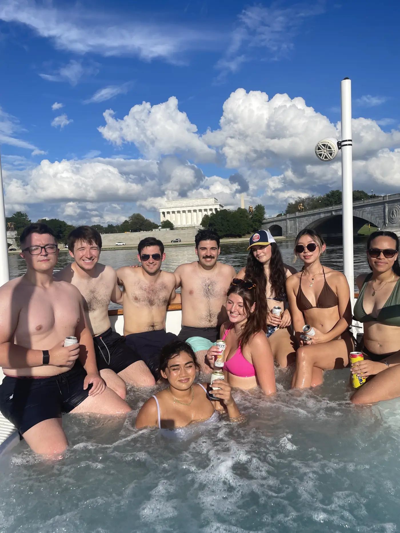 Graduation and Prom hot tub boat cruise in Washington DC