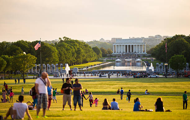 Picnic at the National Mall in DC